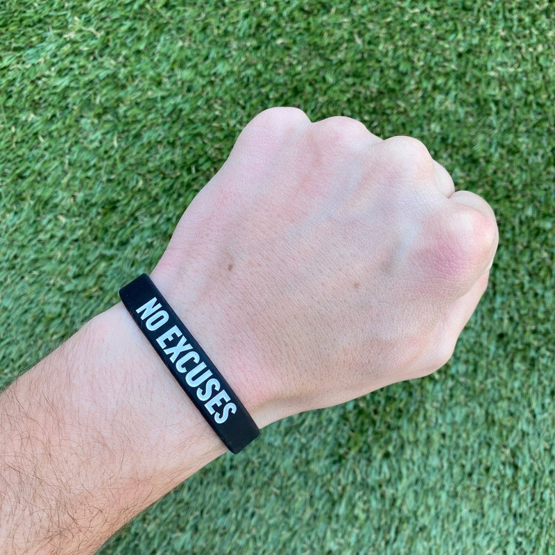 Load image into Gallery viewer, NO EXCUSES Wristband
