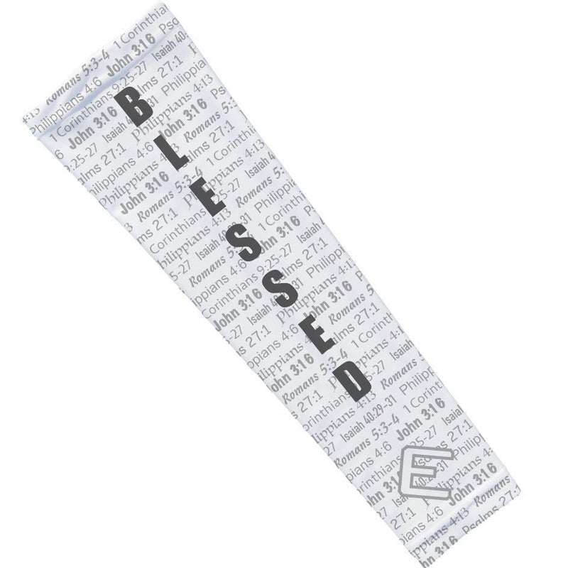 Load image into Gallery viewer, Elite Athletic Gear - White Blessed Arm Sleeve
