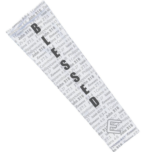 Elite Athletic Gear - White Blessed Arm Sleeve