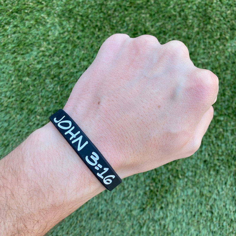Load image into Gallery viewer, Elite Athletic Gear - John 3:16 Wristband
