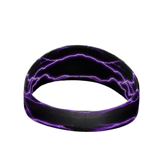 Elite Athletic Gear - Purple lightning headband