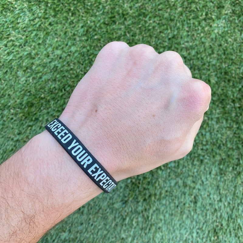 Load image into Gallery viewer, Elite Athletic Gear - Exceed your expectations Wristband
