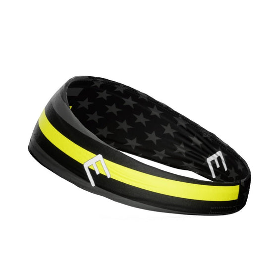 Elite Athletic Gear - Thin Yellow Line Headband