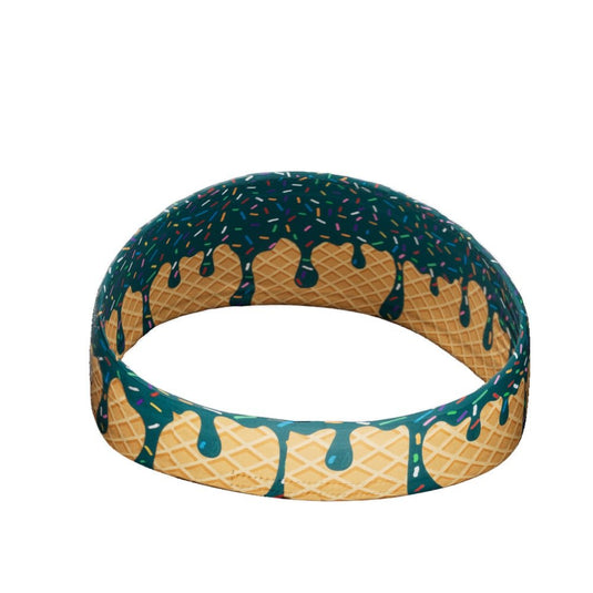 Elite Athletic Gear - Teal ice cream headband
