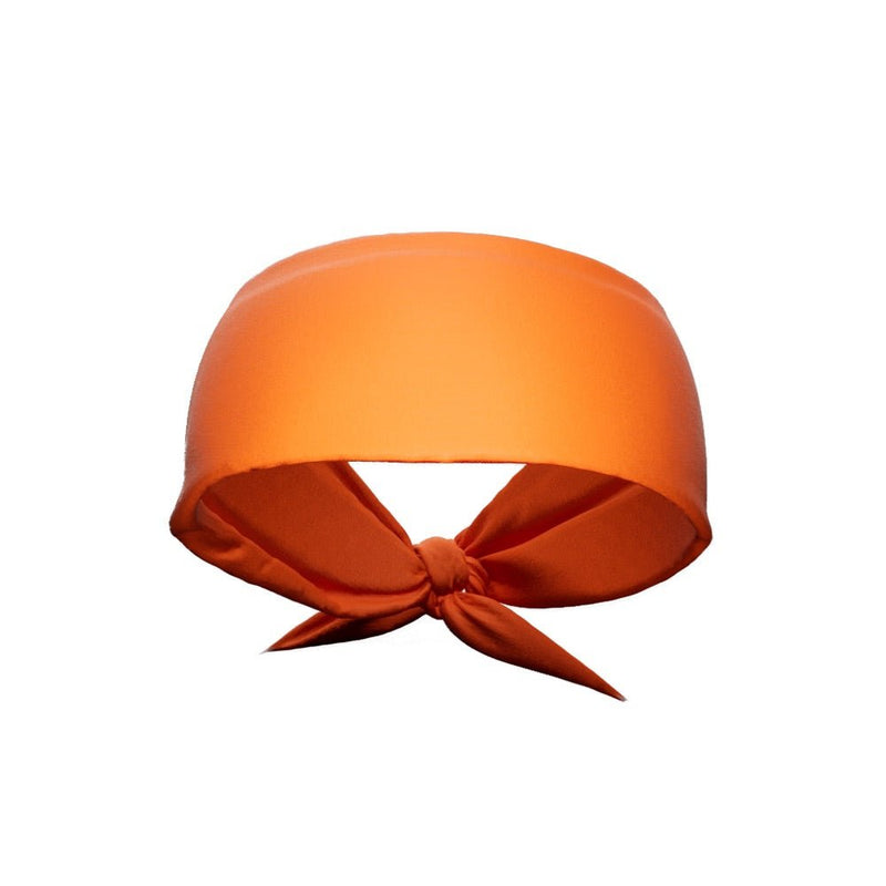 Load image into Gallery viewer, Elite Athletic Gear - Orange tie headband

