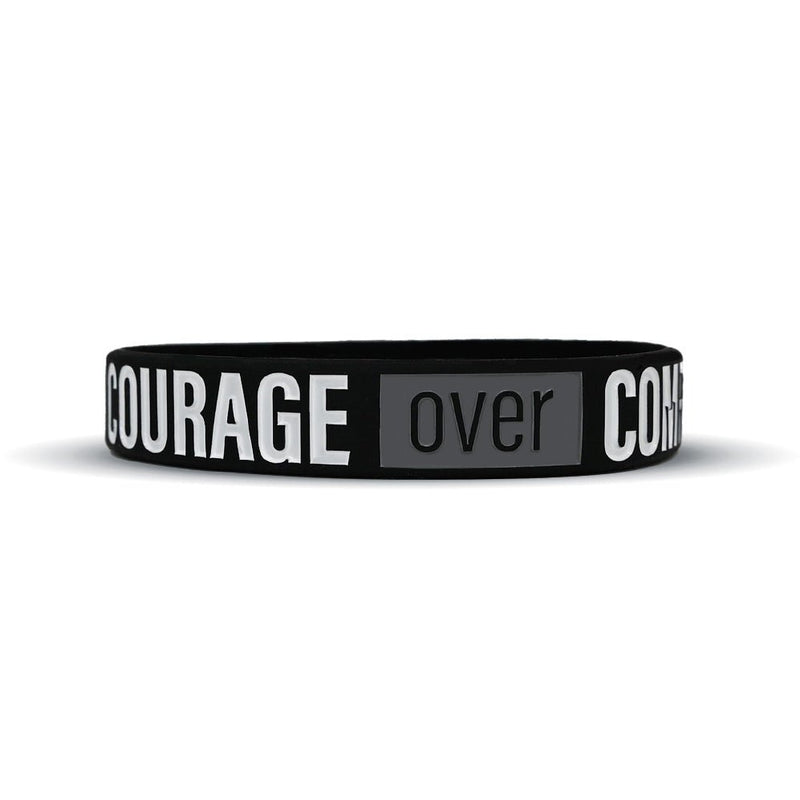 Load image into Gallery viewer, COURAGE OVER COMPROMISE Wristband
