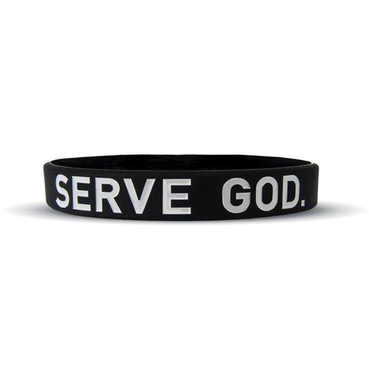 Elite Athletic Gear - Serve God Wristband