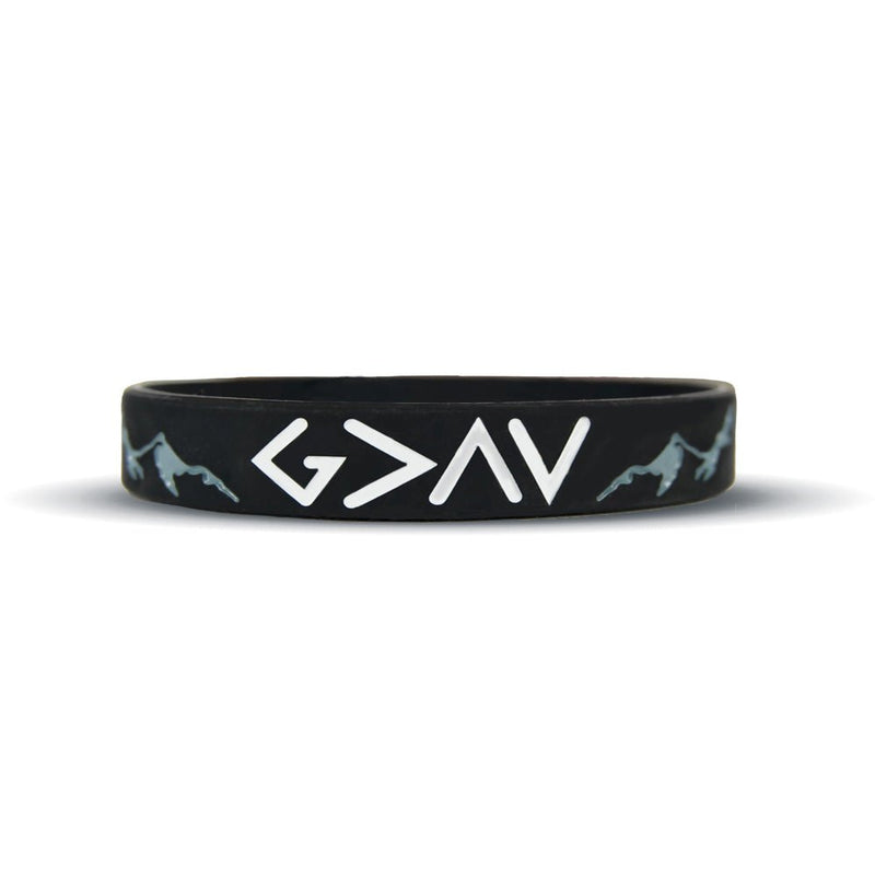 Load image into Gallery viewer, Elite Athletic Gear - God is greater than the highs and lows wristband

