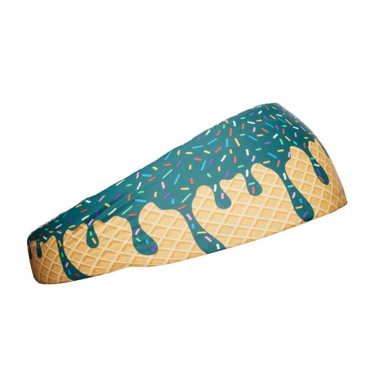 Elite Athletic Gear - Teal ice cream headband
