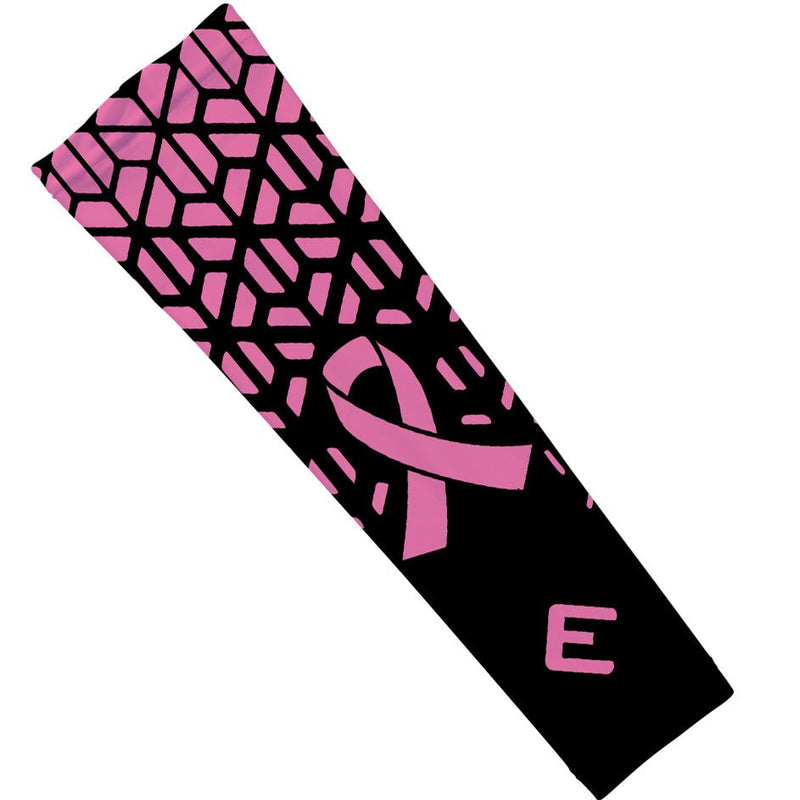 Load image into Gallery viewer, Elite Athletic Gear - Pink Honeycomb Breast Cancer Arm Sleeve
