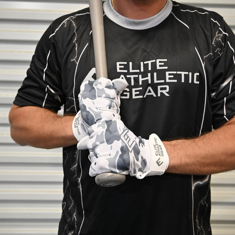 Load image into Gallery viewer, Elite Athletic Gear - Snow Camo Batting Gloves
