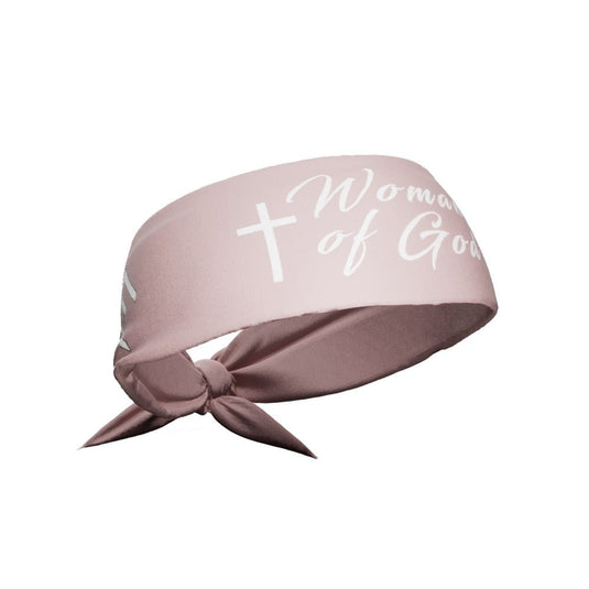 Elite Athletic Gear - Woman of God Tie Headband
