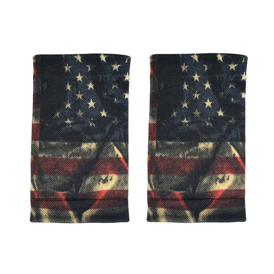Elite Athletic Gear - Vintage USA Flag Wrist Support Sleeves