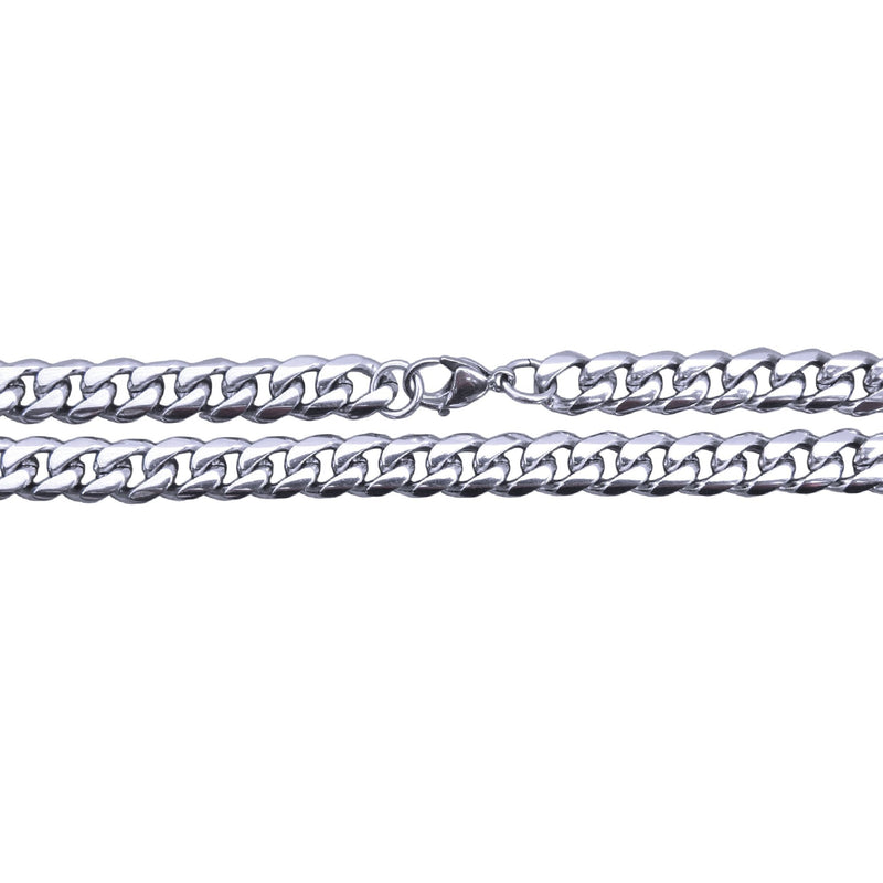 Load image into Gallery viewer, Elite Athletic Gear - 9mm Cuban Link Chain Necklace - Stainless Steel
