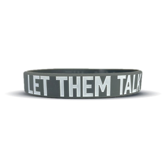 Elite Athletic Gear - Let Them Talk Wristband