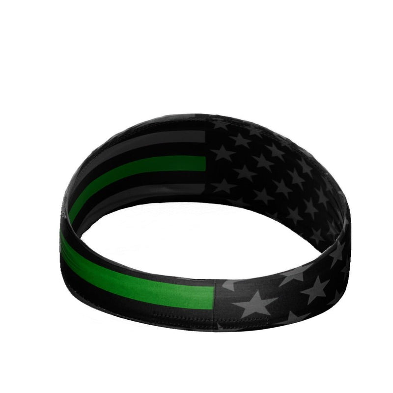 Load image into Gallery viewer, Elite Athletic Gear - Thin green line headband
