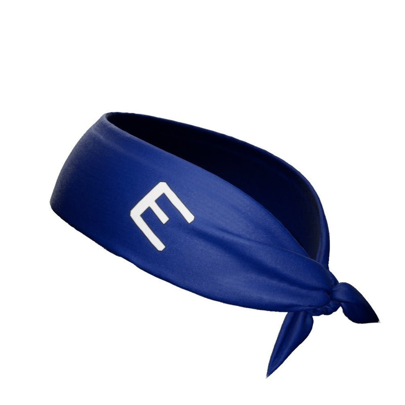 Load image into Gallery viewer, Blue Tie Headband
