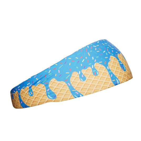 Elite Athletic Gear - Blue ice cream headband