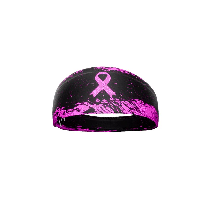 Load image into Gallery viewer, Elite Athletic Gear - Pink Splattered Breast Cancer Headband
