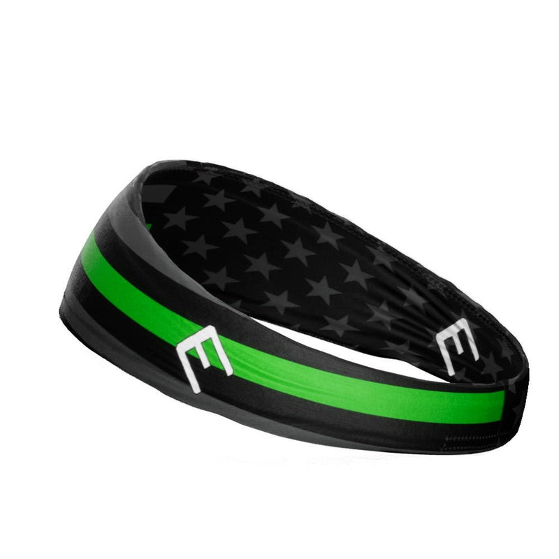 Load image into Gallery viewer, Elite Athletic Gear - Thin Lime Green Line Headband
