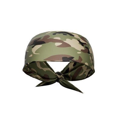 Elite Athletic Gear - Army Camo Tie Headband