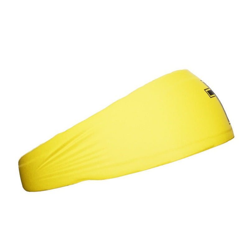 Load image into Gallery viewer, Elite Athletic Gear - Faith Cross Yellow Headband
