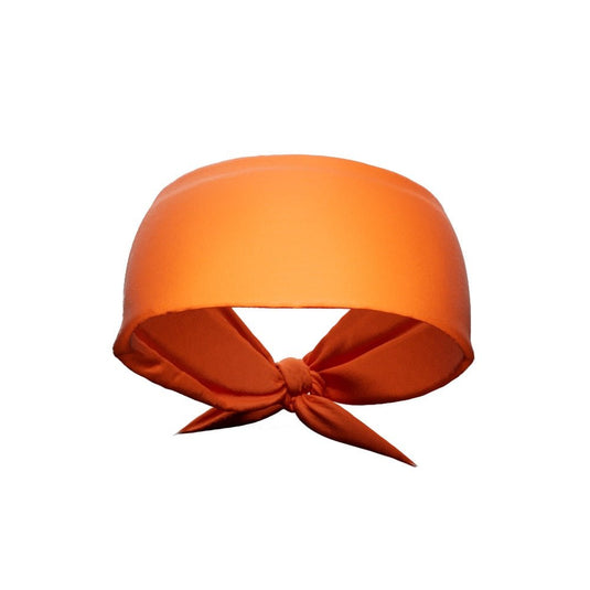 Elite Athletic Gear - Orange tie headband