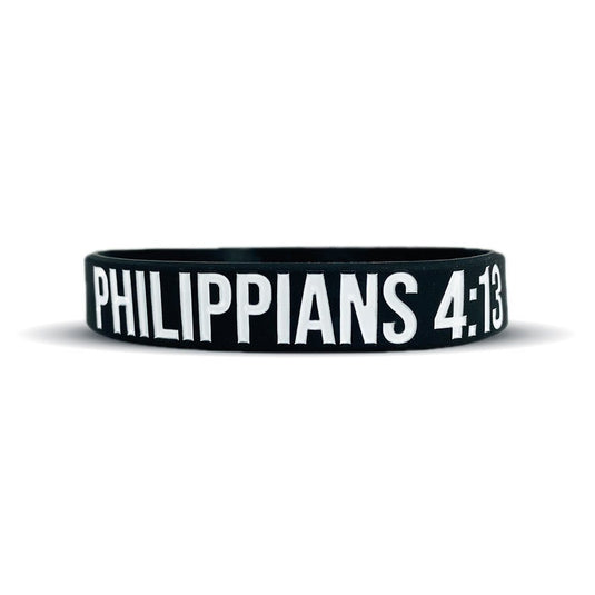 Elite Athletic Gear - Philippians 4:13 Verse Wristband