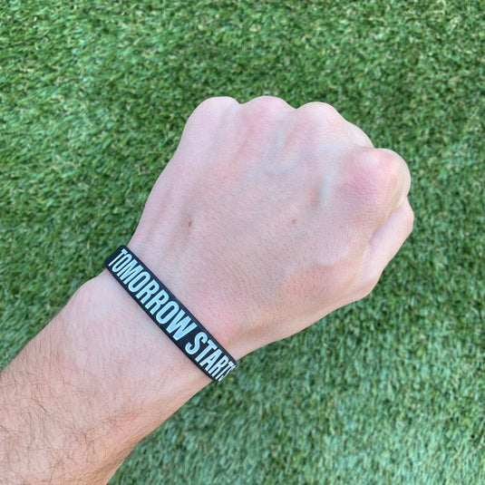 Elite Athletic Gear - Tomorrow starts today Wristband