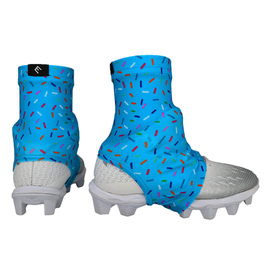 Elite Athletic Gear - Blue Sprinkles Cleat Covers