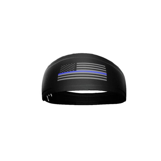 Elite Athletic Gear - Tactical Thin Blue Line USA Flag Headband