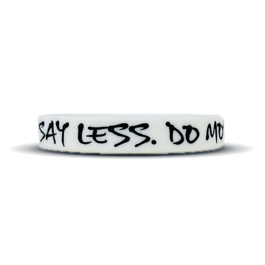 Elite Athletic Gear - Say less. Do more. Wristband.