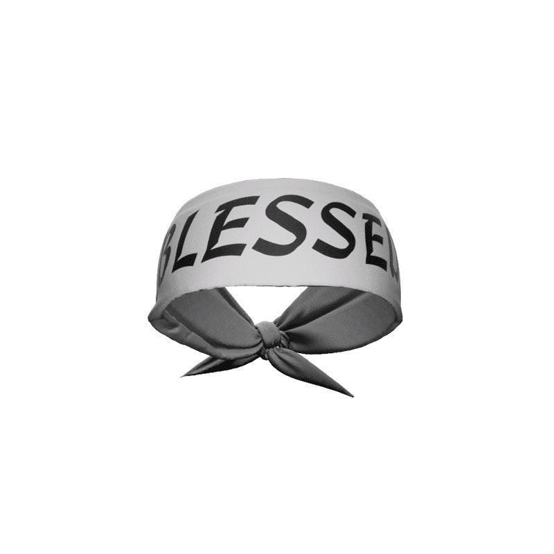 Load image into Gallery viewer, Elite Athletic Gear - Grey Blessed Tie Headband

