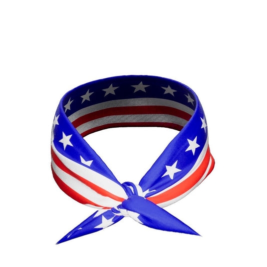 Elite Athletic Gear - Stars & Stripes Tie Headband