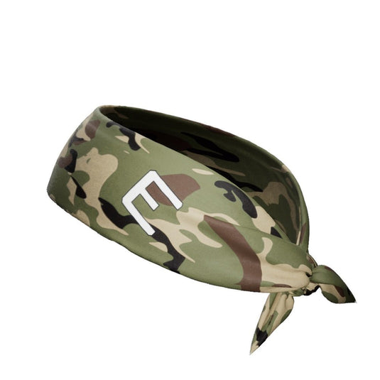 Elite Athletic Gear - Army Camo Tie Headband