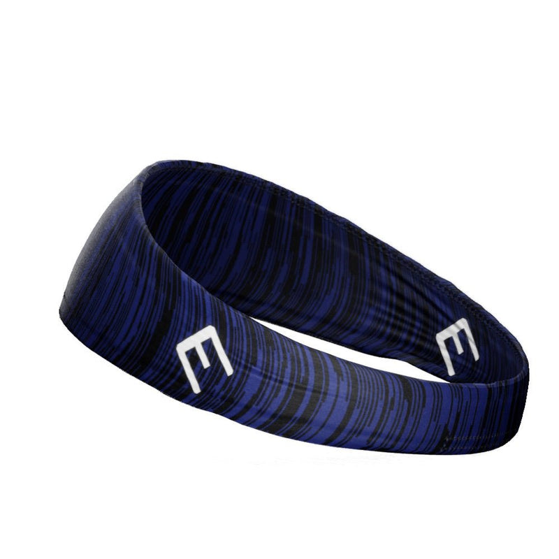 Load image into Gallery viewer, Blue Static Headband
