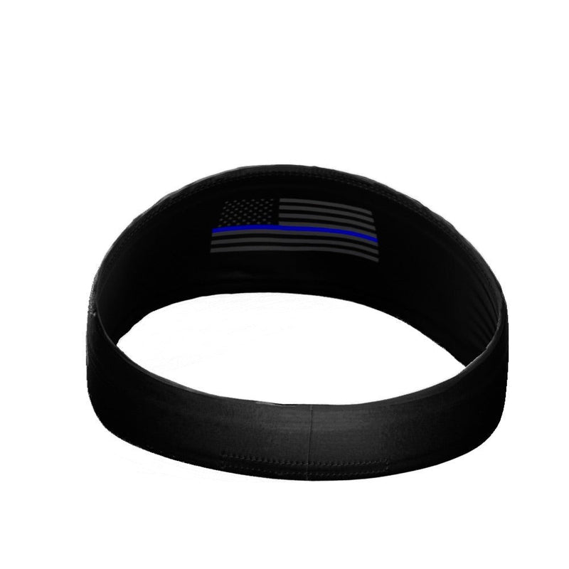 Load image into Gallery viewer, Elite Athletic Gear - Tactical Thin Blue Line USA Flag Headband
