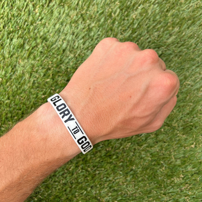 Load image into Gallery viewer, Elite Athletic Gear - Glory to God Wristband
