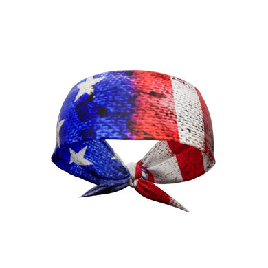 Elite Athletic Gear - Old Glory Tie Headband