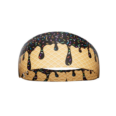 Elite Athletic Gear - Black Ice Cream Headband