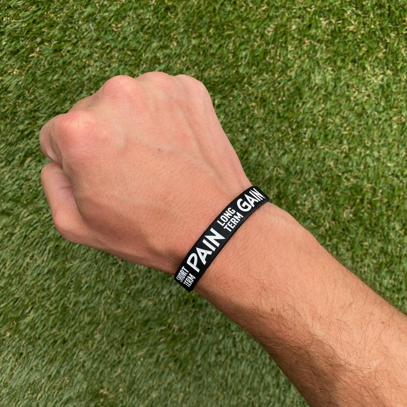 Load image into Gallery viewer, Elite Athletic Gear - Short term pain long term gain Wristband

