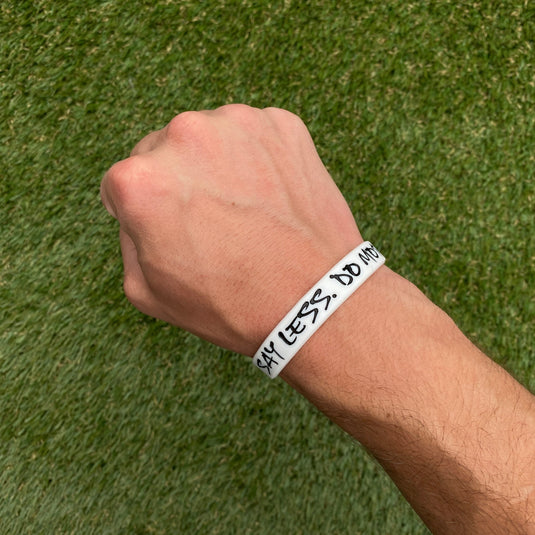 Elite Athletic Gear - Say less. Do more. Wristband.