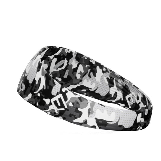 Elite Athletic Gear - White dual camo headband