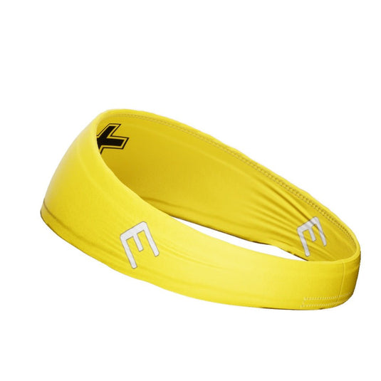 Elite Athletic Gear - Faith Cross Yellow Headband