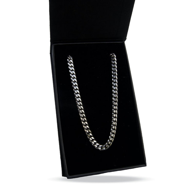 Load image into Gallery viewer, Elite Athletic Gear - 6mm Cuban Link Chain Necklace - Stainless Steel
