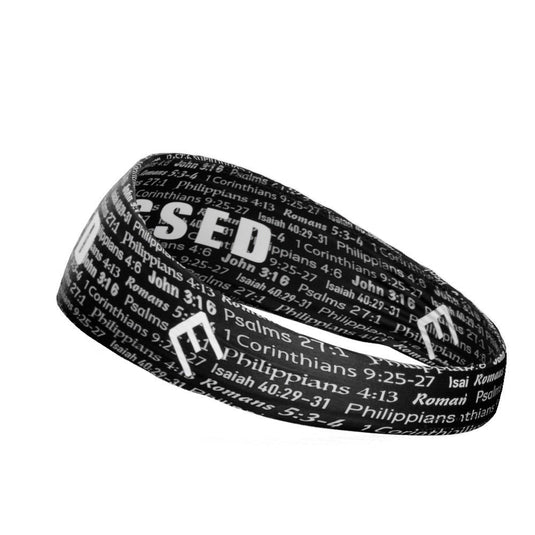 Elite Athletic Gear - Black Blessed Headband