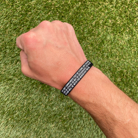 Elite Athletic Gear - Joshua 1:9 Wristband