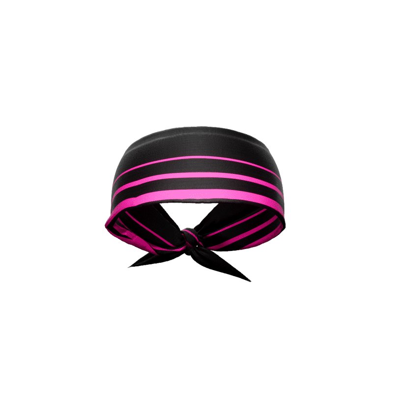 Load image into Gallery viewer, Elite Athletic Gear - Pink Crossbar Tie Headband
