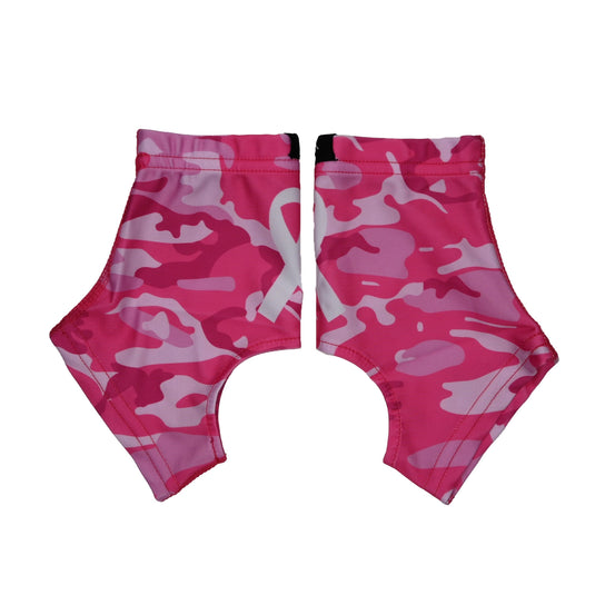 Elite Athletic Gear - Pink Camo Breast Cancer Awareness Cross Cleat Covers