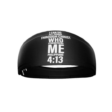 Elite Athletic Gear - Philippians 4:13 Cross Headband
